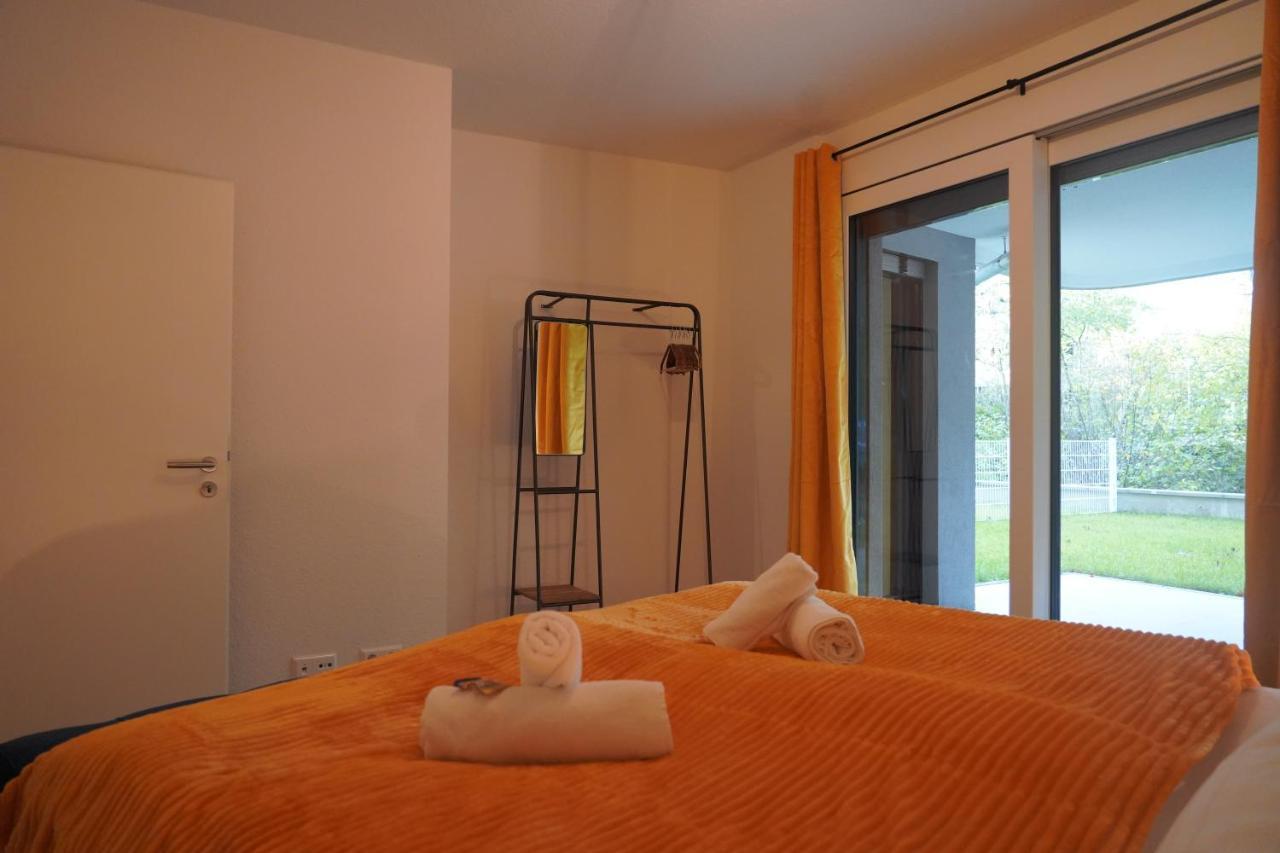 Design-Apartment I Direkt Im Zentrum I Boxspring I Nespresso I Terrasse Mit Garten I Parkplatz Bad Krozingen Εξωτερικό φωτογραφία