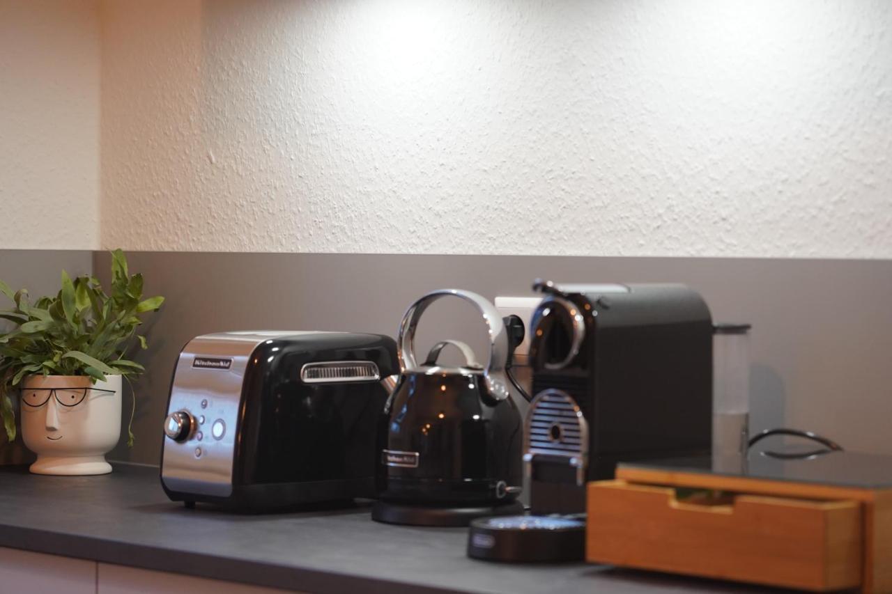Design-Apartment I Direkt Im Zentrum I Boxspring I Nespresso I Terrasse Mit Garten I Parkplatz Bad Krozingen Εξωτερικό φωτογραφία