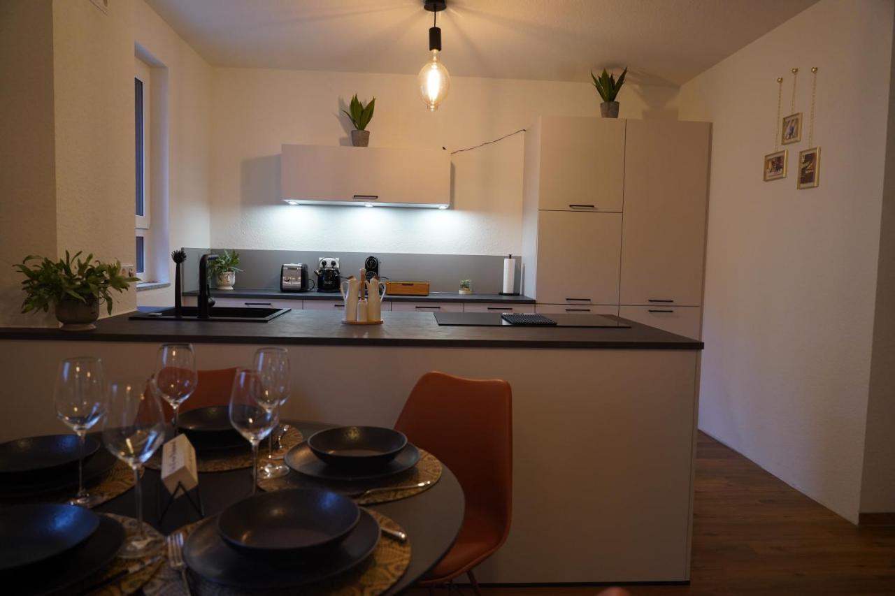 Design-Apartment I Direkt Im Zentrum I Boxspring I Nespresso I Terrasse Mit Garten I Parkplatz Bad Krozingen Εξωτερικό φωτογραφία